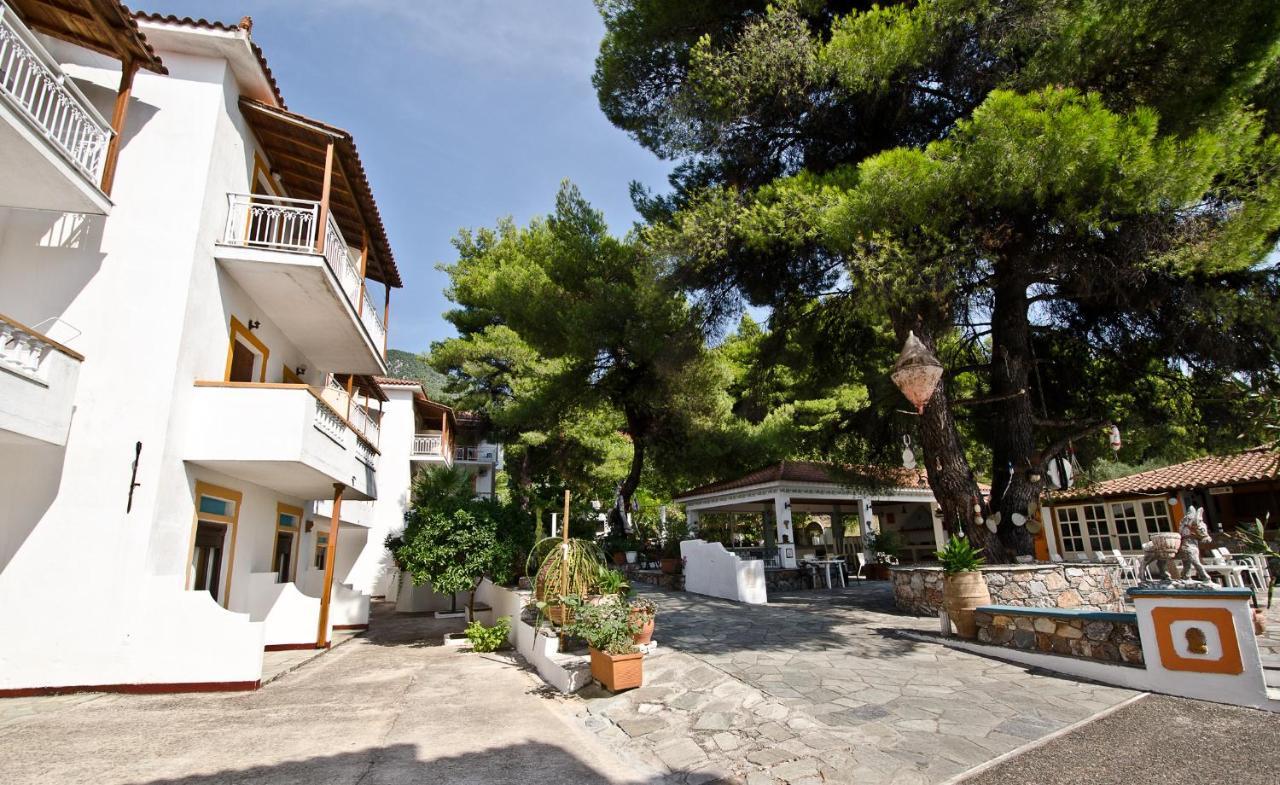 Zaneta Hotel & Apartments Нео-Клима Экстерьер фото