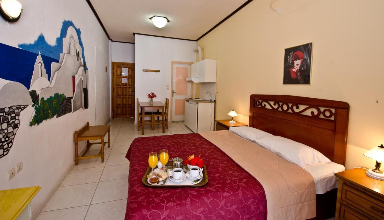 Zaneta Hotel & Apartments Нео-Клима Экстерьер фото