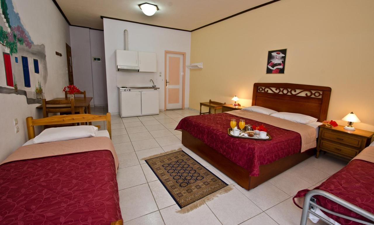 Zaneta Hotel & Apartments Нео-Клима Экстерьер фото