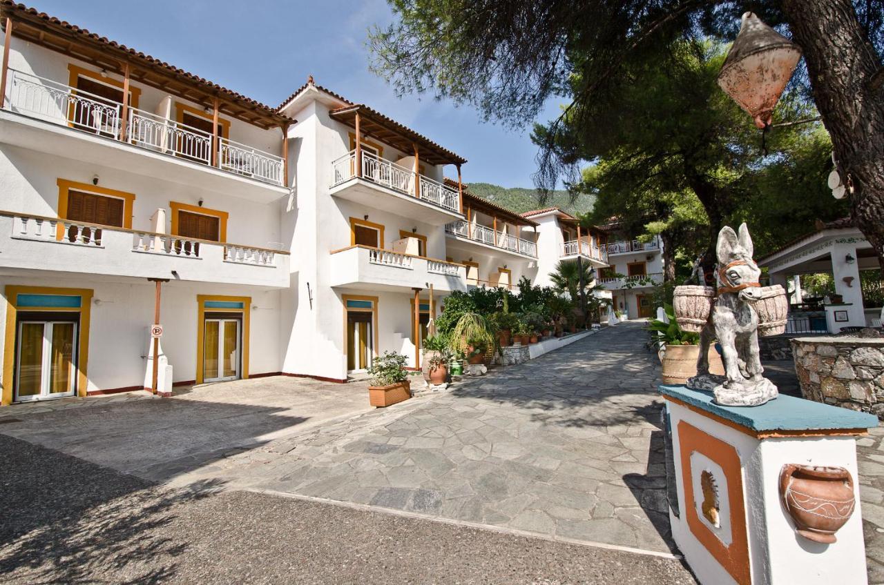 Zaneta Hotel & Apartments Нео-Клима Экстерьер фото
